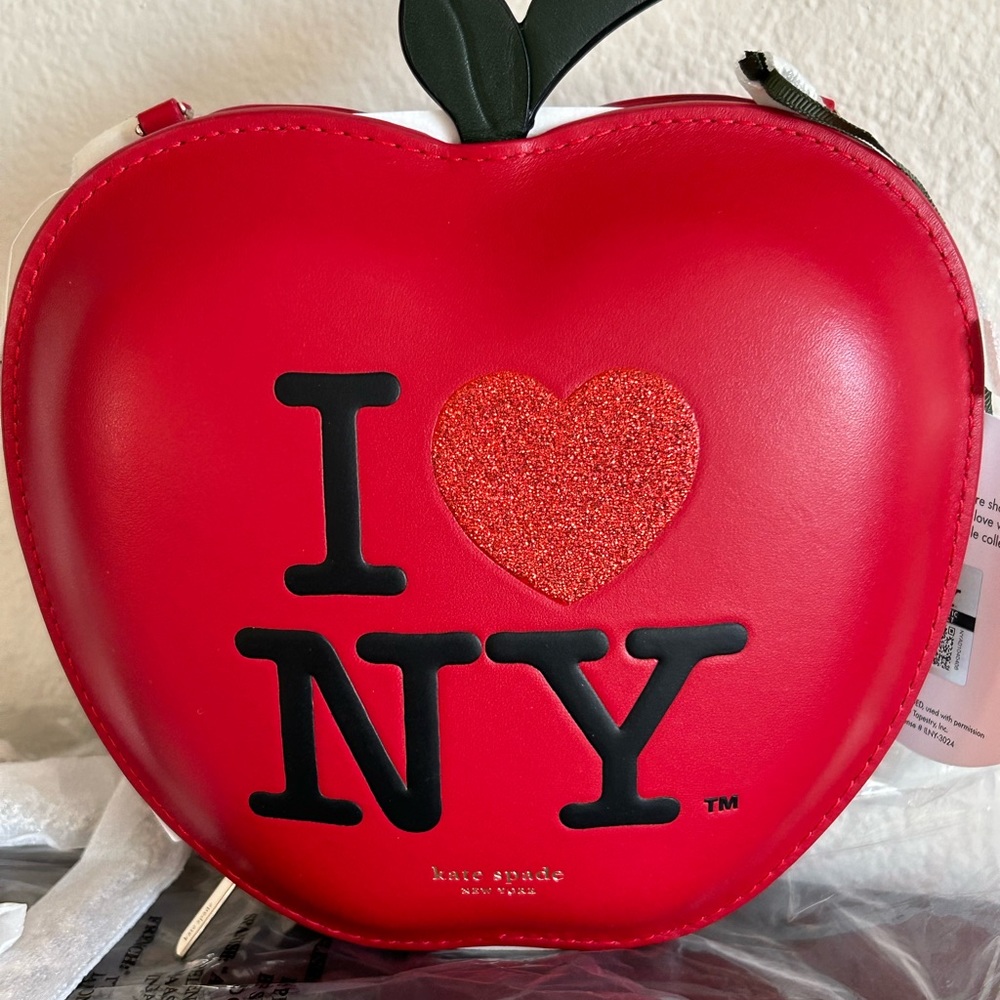 NWT - I Love NY X Kate Spade New York Big Apple Crossbody